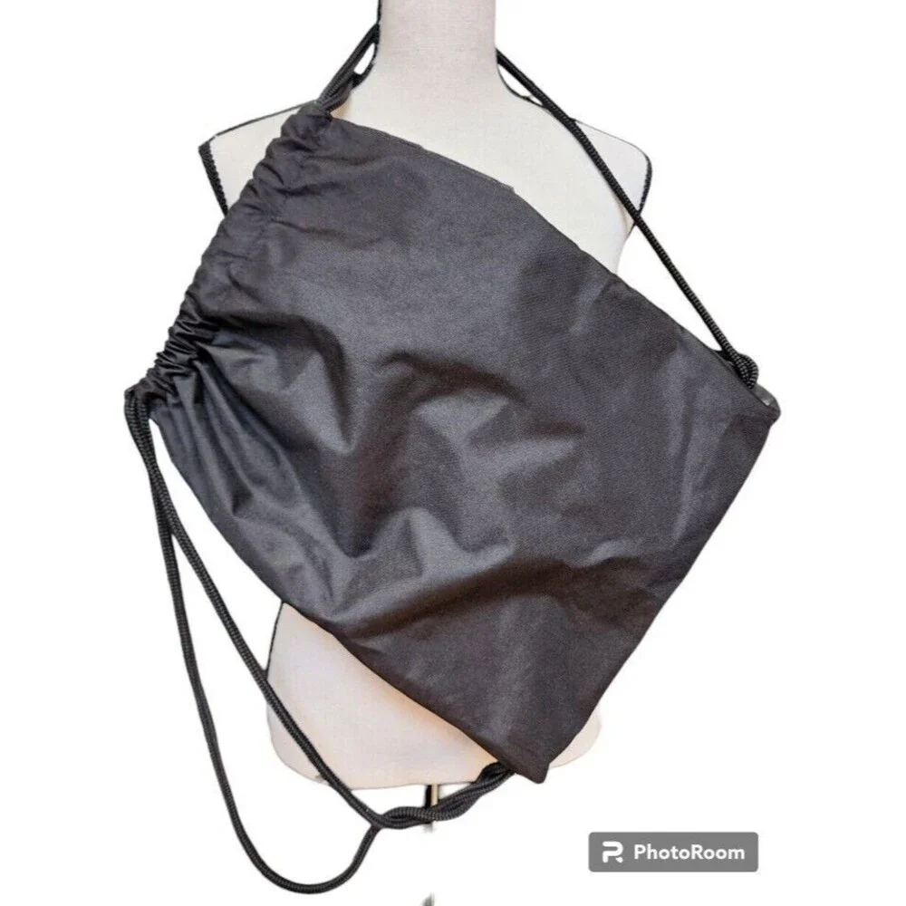 Adidas Backpack Lightweight Black Sackpack Gym School Beach